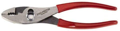 Proto - 8-1/16" OAL, 1-3/4" Jaw Length, 1-13/64" Jaw Width, Combination Slip Joint Pliers - Regular Nose Head, Standard Tool, Wire Cutting Shear - Americas Industrial Supply