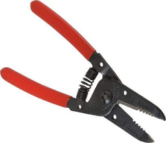 Proto - 30 to 22 AWG Capacity Wire Stripper - 6-1/16" OAL, Plastisol Handle - Americas Industrial Supply