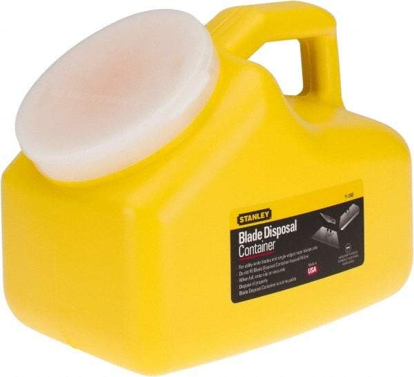 Stanley - Plastic Blade Disposal Container - Plastic - Americas Industrial Supply