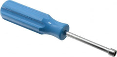 Proto - 6mm Solid Shaft Nutdriver - Plastic Handle, 6-3/4" OAL - Americas Industrial Supply