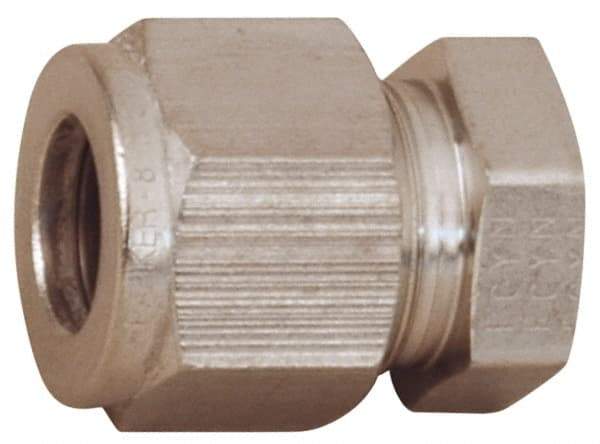 Parker - 5/16" OD, Stainless Steel End Cap - -425 to 1,200°F, 9/16" Hex, - Americas Industrial Supply