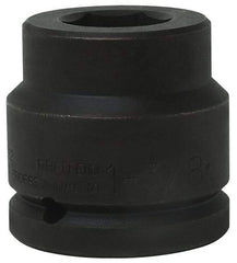 Proto - 1-1/2" Drive 4-5/8" Standard Impact Socket - 6 Points, 6-1/4" OAL - Americas Industrial Supply