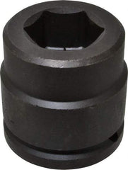 Proto - 1-1/2" Drive 1-11/16" Standard Impact Socket - 6 Points, 3-15/64" OAL - Americas Industrial Supply