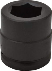 Proto - 1-1/2" Drive 1-13/16" Standard Impact Socket - 6 Points, 3-11/32" OAL - Americas Industrial Supply