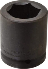 Proto - 1-1/2" Drive 2" Standard Impact Socket - 6 Points, 3-5/8" OAL - Americas Industrial Supply