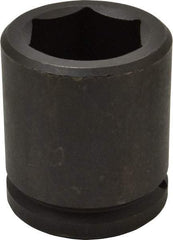 Proto - 1-1/2" Drive 2-1/16" Standard Impact Socket - 6 Points, 3-5/8" OAL - Americas Industrial Supply