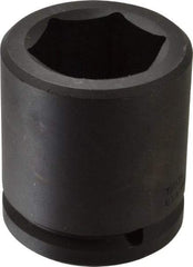 Proto - 1-1/2" Drive 2-3/16" Standard Impact Socket - 6 Points, 3-5/8" OAL - Americas Industrial Supply