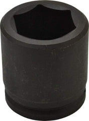 Proto - 1-1/2" Drive 2-1/2" Standard Impact Socket - 6 Points, 4" OAL - Americas Industrial Supply