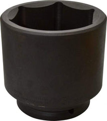 Proto - 1-1/2" Drive 4-3/4" Standard Impact Socket - 6 Points, 6-1/4" OAL - Americas Industrial Supply