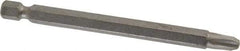 Irwin - #3 Phillips Screwdriver Bit - 1/4" Hex Drive, 3-1/2" OAL - Americas Industrial Supply