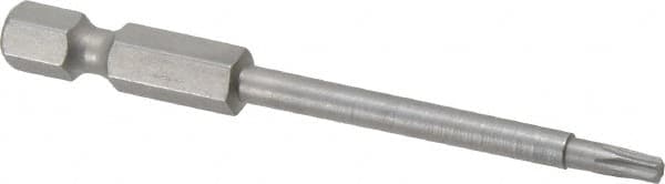 Irwin - T10 Torx Bit - 1/4" Hex Drive, 2-3/4" OAL - Americas Industrial Supply