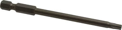 Irwin - T20 Torx Bit - 1/4" Hex Drive, 3-1/2" OAL - Americas Industrial Supply