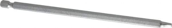 Irwin - #2" Square Size Square Recess Bit - 1/4" Hex Drive, 6" OAL - Americas Industrial Supply