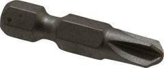 Irwin - #8 Torq-Set Bit - 1/4" Hex Drive, 1-1/4" OAL - Americas Industrial Supply