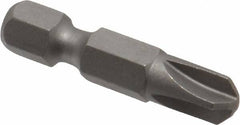 Irwin - #10 Torq-Set Bit - 1/4" Hex Drive, 1-1/4" OAL - Americas Industrial Supply