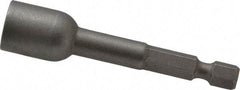 Irwin - 3/8" Magnetic Nutsetter - 1/4" Hex Drive, 2-9/16" OAL, 9/16" Socket Nose Diam - Americas Industrial Supply