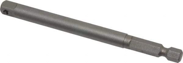 Irwin - 1/4" Hex to Square Adapter - 1/4" Hex Drive, 4" OAL - Americas Industrial Supply