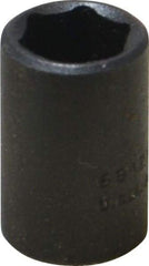 Proto - 1/4" Drive 3/8" Standard Impact Socket - 6 Points, 7/8" OAL - Americas Industrial Supply