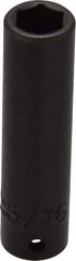 Proto - 1/4" Drive 5/16" Deep Impact Socket - 6 Points, 2" OAL - Americas Industrial Supply