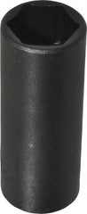 Proto - 1/4" Drive 9/16" Deep Impact Socket - 6 Points, 2" OAL - Americas Industrial Supply