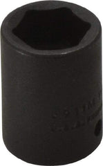 Proto - 1/4" Drive 11mm Standard Impact Socket - 6 Points, 7/8" OAL - Americas Industrial Supply
