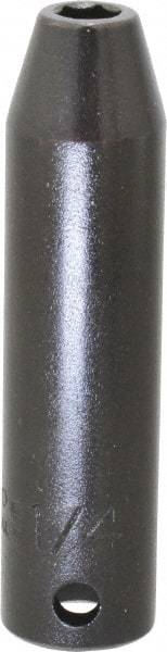 Proto - 3/8" Drive 1/4" Deep Impact Socket - 6 Points, 2-3/4" OAL - Americas Industrial Supply