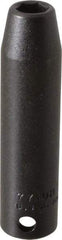 Proto - 3/8" Drive 5/16" Deep Impact Socket - 6 Points, 2-3/4" OAL - Americas Industrial Supply
