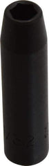 Proto - 3/8" Drive 11/32" Deep Impact Socket - 6 Points, 2-3/4" OAL - Americas Industrial Supply