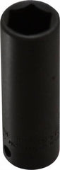 Proto - 3/8" Drive 5/8" Deep Impact Socket - 6 Points, 2-3/4" OAL - Americas Industrial Supply