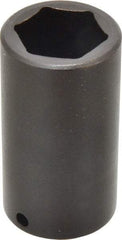 Proto - 3/8" Drive 1" Deep Impact Socket - 6 Points, 2-3/4" OAL - Americas Industrial Supply