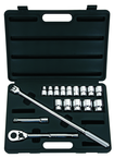 STANLEY® 1/2" Drive 17 Piece Fractional Socket Set – 12 Point - Americas Industrial Supply