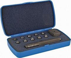 US Airtool - 1/16 to 3/16" Hand Flaring Kit - Adapto Kit for Semi-Tubular Rivets - Americas Industrial Supply