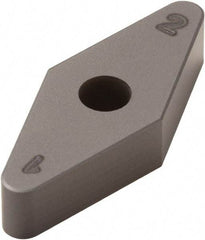 Seco - VNMA334 Grade CBN300 PCBN Turning Insert - Uncoated, 35° Diamond, 3/8" Inscr Circle, 3/16" Thick, 1/16" Corner Radius - Americas Industrial Supply