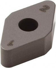 Seco - DNMA332 Grade CBN300 PCBN Turning Insert - Uncoated, 55° Diamond, 3/8" Inscr Circle, 3/16" Thick, 1/32" Corner Radius - Americas Industrial Supply