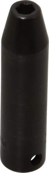 Proto - 3/8" Drive 6mm Deep Impact Socket - 6 Points, 2-47/64" OAL - Americas Industrial Supply