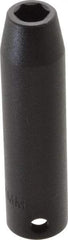 Proto - 3/8" Drive 8mm Deep Impact Socket - 6 Points, 2-47/64" OAL - Americas Industrial Supply