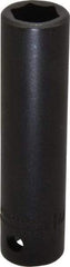 Proto - 3/8" Drive 11mm Deep Impact Socket - 6 Points, 2-47/64" OAL - Americas Industrial Supply