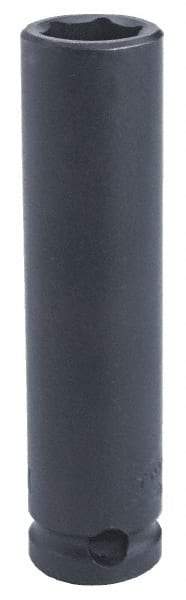 Proto - 3/8" Drive 22mm Deep Impact Socket - 6 Points, 2-47/64" OAL - Americas Industrial Supply
