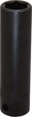 Proto - 3/8" Drive 16mm Deep Impact Socket - 6 Points, 2-47/64" OAL - Americas Industrial Supply