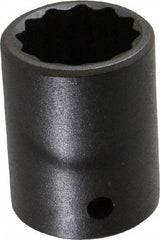 Proto - 1/2" Drive 7/8" Standard Impact Socket - 12 Points, 1-5/8" OAL - Americas Industrial Supply