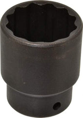 Proto - 1/2" Drive 1-7/16" Standard Impact Socket - 12 Points, 2-15/64" OAL - Americas Industrial Supply