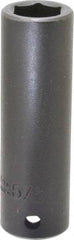 Proto - 1/2" Drive 5/8" Deep Impact Socket - 6 Points, 3-1/4" OAL - Americas Industrial Supply