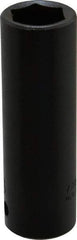 Proto - 1/2" Drive 11/16" Deep Impact Socket - 6 Points, 3-1/4" OAL - Americas Industrial Supply