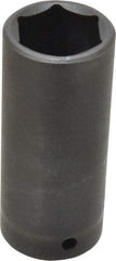 Proto - 1/2" Drive 1-1/16" Deep Impact Socket - 6 Points, 3-1/2" OAL - Americas Industrial Supply