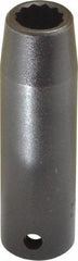 Proto - 1/2" Drive 1/2" Deep Impact Socket - 12 Points, 3-1/4" OAL - Americas Industrial Supply