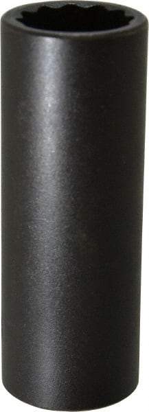 Proto - 1/2" Drive 7/8" Deep Impact Socket - 12 Points, 3-1/2" OAL - Americas Industrial Supply