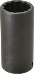 Proto - 1/2" Drive 1-1/4" Deep Impact Socket - 12 Points, 3-1/2" OAL - Americas Industrial Supply