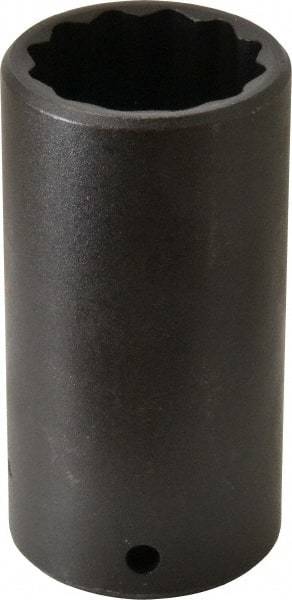Proto - 1/2" Drive 1-5/16" Deep Impact Socket - 12 Points, 3-1/2" OAL - Americas Industrial Supply