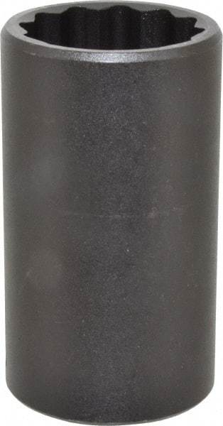 Proto - 1/2" Drive 1-7/16" Deep Impact Socket - 12 Points, 3-1/2" OAL - Americas Industrial Supply