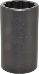 Proto - 1/2" Drive 1-7/16" Deep Impact Socket - 12 Points, 3-1/2" OAL - Americas Industrial Supply